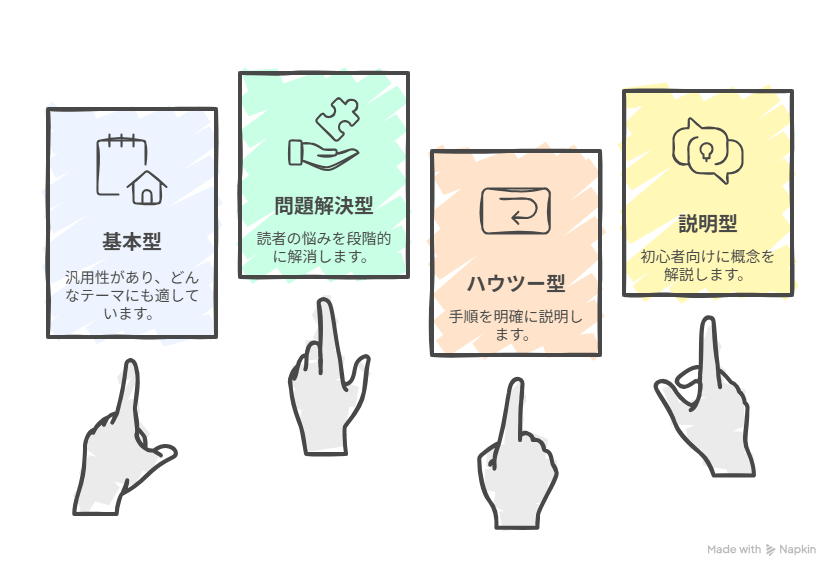 記事構成のテンプレート&具体例